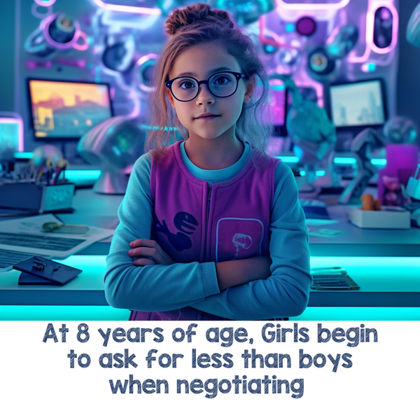 As Early as Third grade, Girls ask for Less than Boys when Negotiating