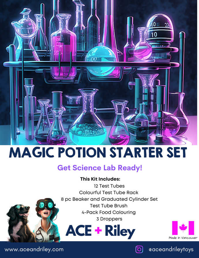 Magic Potion Science Kit: Beakers & Test Tubes