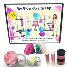 Load image into Gallery viewer, My Glow-Up Start-Up: DIY Soap, Chapstick and BathBombs
